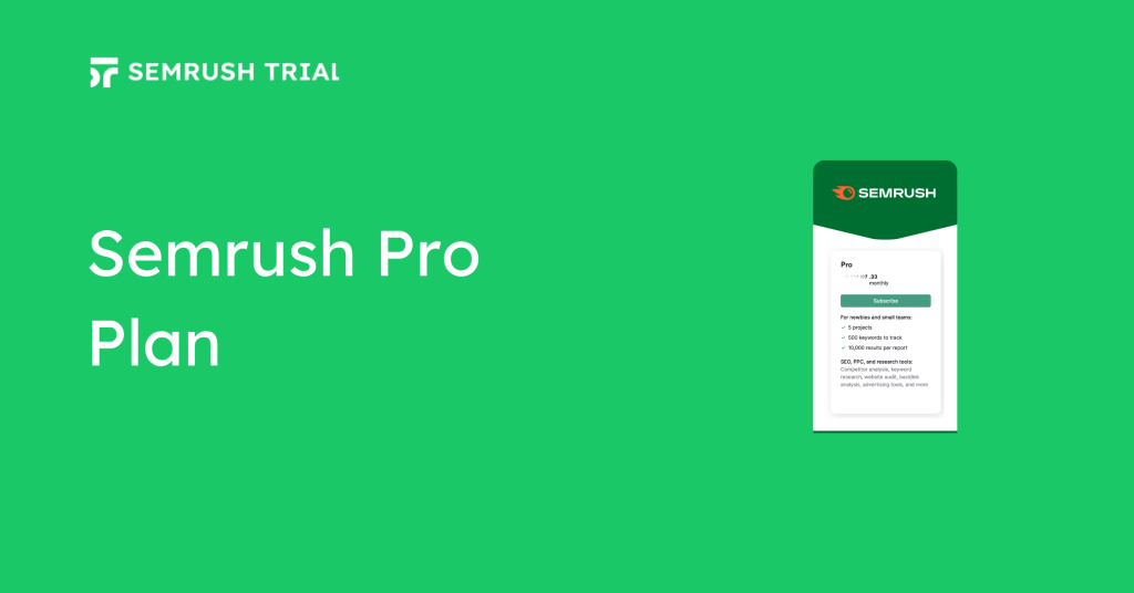 Semrush Pro Plan (1)