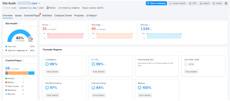 Site Audit